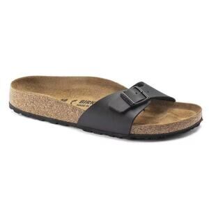 Birkenstock Madrid Black Size 41 One Strap Slip On Sandal